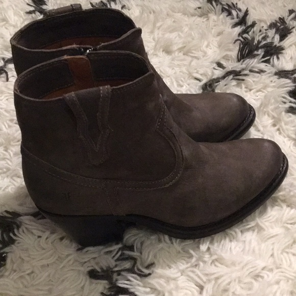 frye lillian western bootie